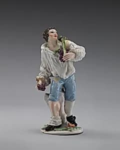 Four Seasons (Autumn) by Chelsea Porcelain Manufactory