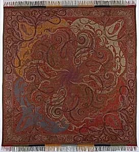 Four Seasons shawl by Unknown Artist