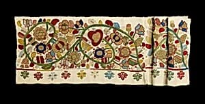 Fragment of a shirt by Unknown Artist