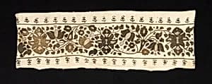 Fragment of a shirt by Unknown Artist