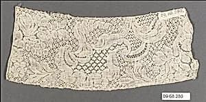 Fragment of lace by Unknown Artist
