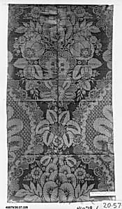Fragment of silk damask by Unknown Artist