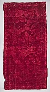 Fragment with Sempervivum tectorum motif by Unknown Artist