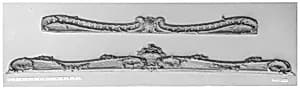Frame fragment (cross-bar) by Unknown Artist