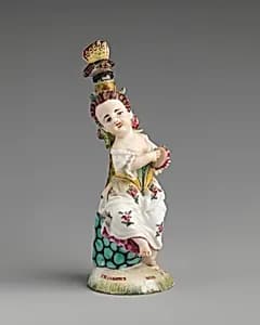 Girl with tambourine by Saint James's Factory