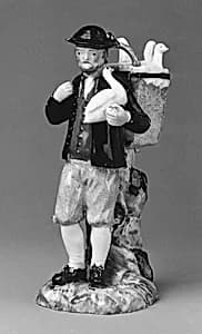 Goose Seller by Royal Porcelain Manufactory