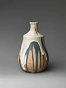 Gourd vase by Jean-Joseph Carriès