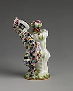 Harlequin by Chelsea Porcelain Manufactory