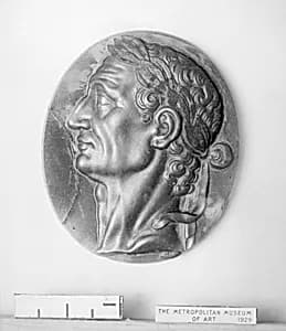 Head of a Roman Emperor by Unknown Artist