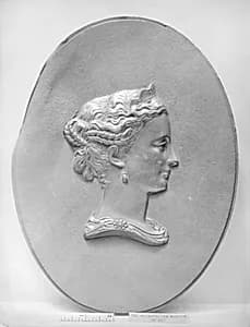 Head of a woman by Unknown Artist