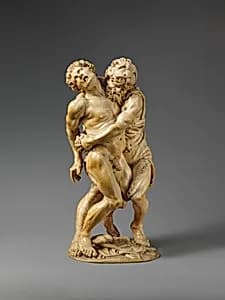 Hercules and Achelous by Master of the Martyrdom of St. Sebastian