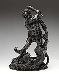 Hercules and the Nemean Lion by Unknown Artist