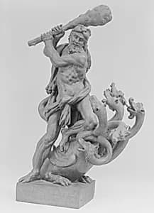 Hercules slaying the Hydra by Unknown Artist