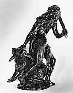 Hercules with the Erymanthean Boar by Unknown Artist