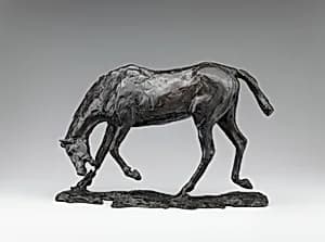 Horse with Head Lowered by Edgar Degas|A.-A. Hébrard et Cie
