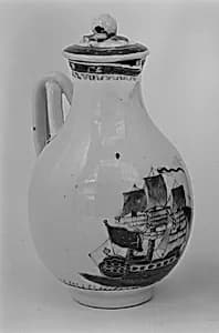 Hot milk jug by Unknown Artist