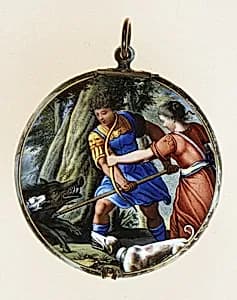 Hunt of the Caledonian Boar by Auguste Bretoneau|Antonio Tempesta