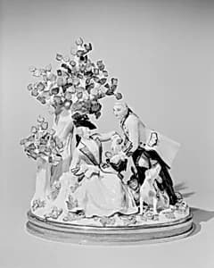 Hunters by Johann Joachim Kändler|Meissen Manufactory