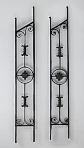 Iron baluster (one of a pair) by Unknown Artist
