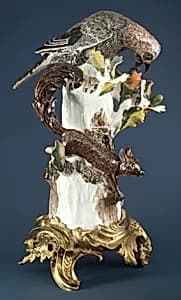 Jay (one of a pair) by Meissen Manufactory|Johann Joachim Kändler
