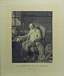 Joseph Marie Jacquard by Didier, Petit et Cie