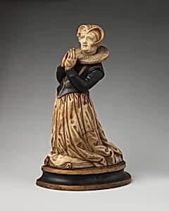 Kneeling woman by Unknown Artist