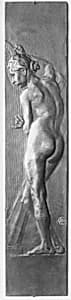 La Femme au Harpe by Alexandre-Louis-Marie Charpentier