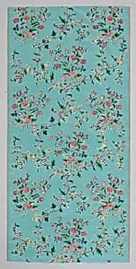 Length of painted silk by Unknown Artist
