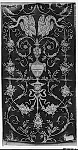 Length of woven silk by Unknown Artist