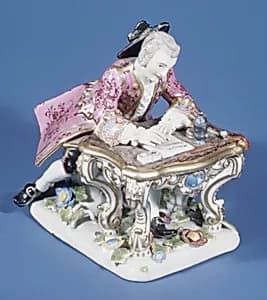 Letter writer by Johann Joachim Kändler|Meissen Manufactory
