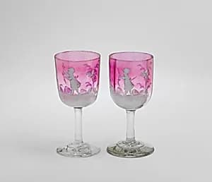 Liqueur glasses (part of a set) by Unknown Artist