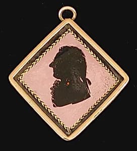 Locket (one of a pair) by Unknown Artist
