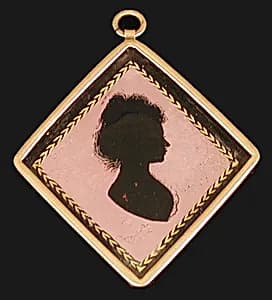 Locket (one of a pair) by Unknown Artist