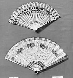 Lorgnette Fan by Unknown Artist