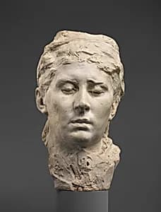 Mask of Rose Beuret by Auguste Rodin