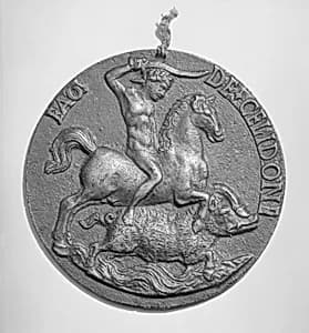 Meleager slaying the Calydonian boar by Unknown Artist