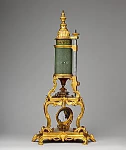 Microscope by Claude-Siméon Passemant