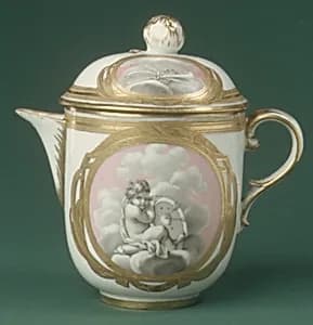 Milk jug (from a tea service) by Imperial Porcelain Manufactory, St. Petersburg
