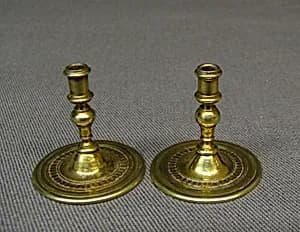 Miniature candlestick by Unknown Artist