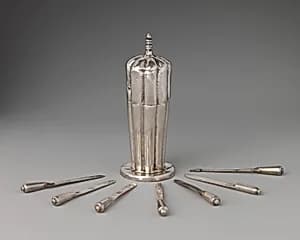 Miniature knife by George Manjoy