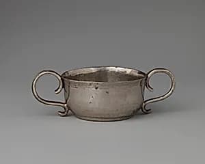 Miniature porringer by George Manjoy