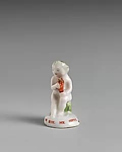 Miniature seal by Chelsea Porcelain Manufactory