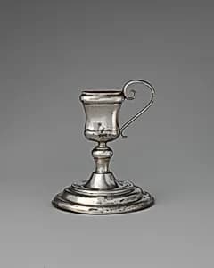 Miniature snuffers stand by Unknown Artist