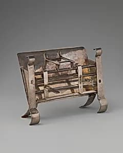 Miniature spit rest by David Clayton
