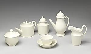 Miniature tea and coffee set by Unknown Artist