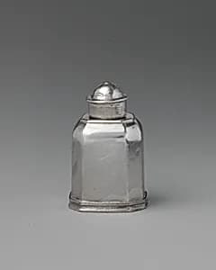 Miniature tea caddy by David Clayton