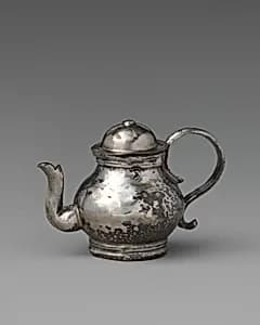 Miniature teapot with cover by David Clayton