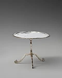 Miniature tilt-top table by Unknown Artist