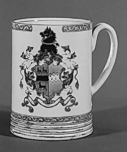 Mug (one of a pair) by Unknown Artist