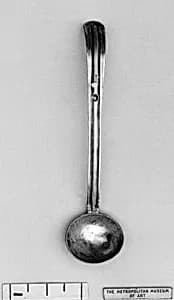 Mustard spoon by Unknown Artist